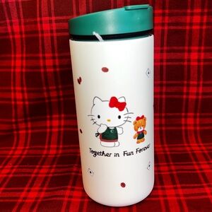 NWT Starbucks x Hello Kitty MIIR Stainless Steel Tumbler 2025 Holiday Collection